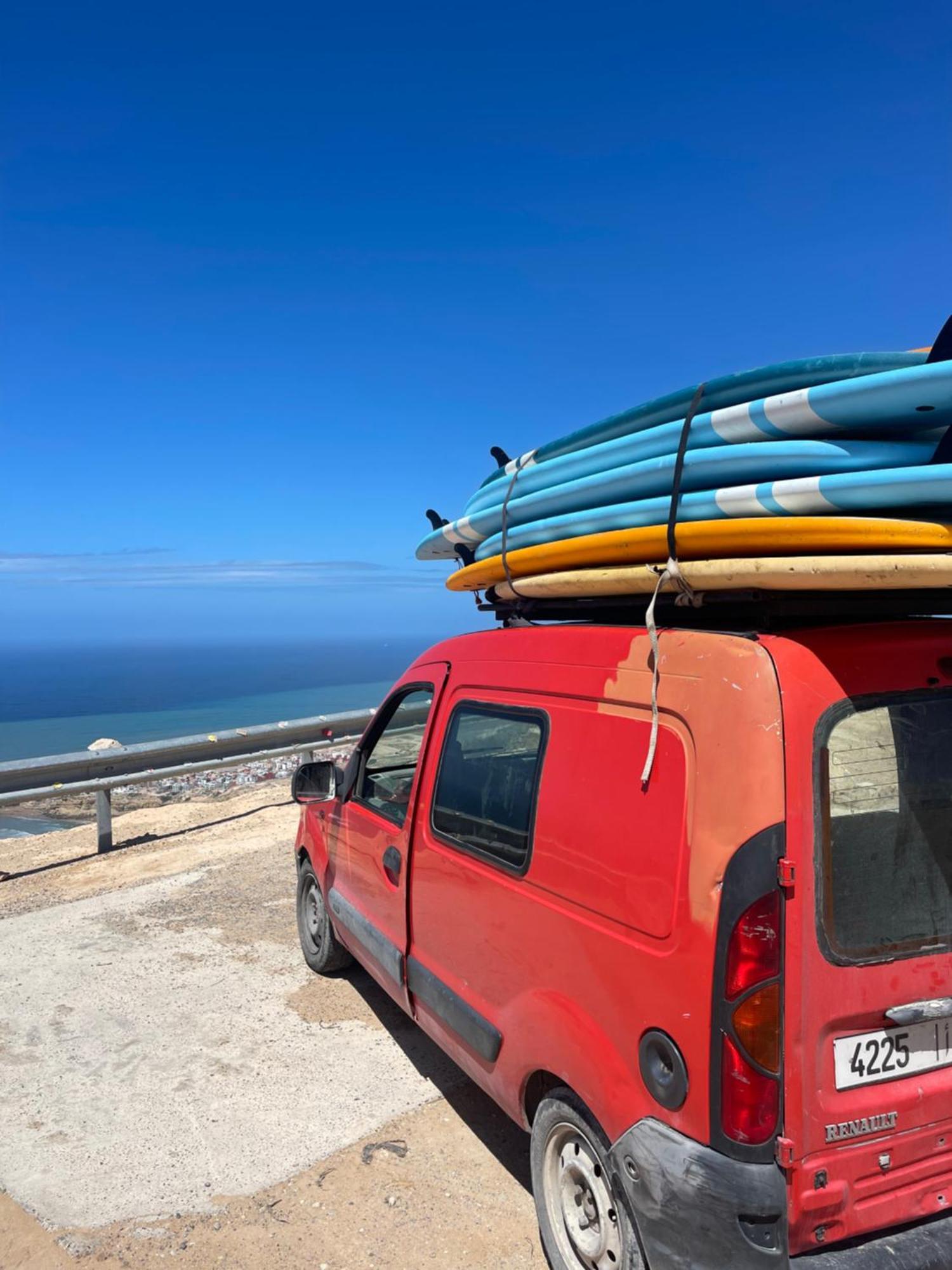 Berber Waves Surf House Hostel Tamraght Bagian luar foto