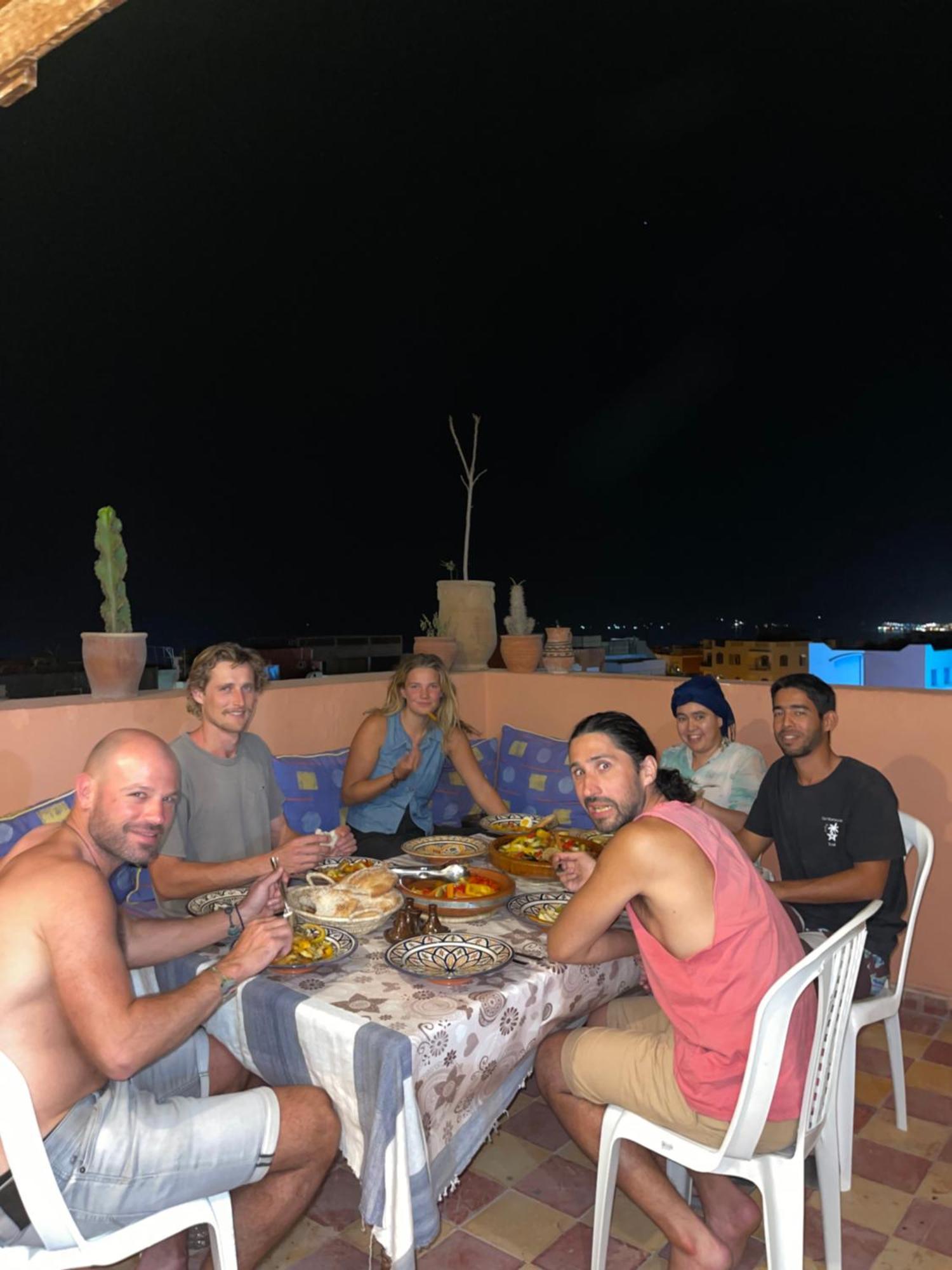 Berber Waves Surf House Hostel Tamraght Bagian luar foto