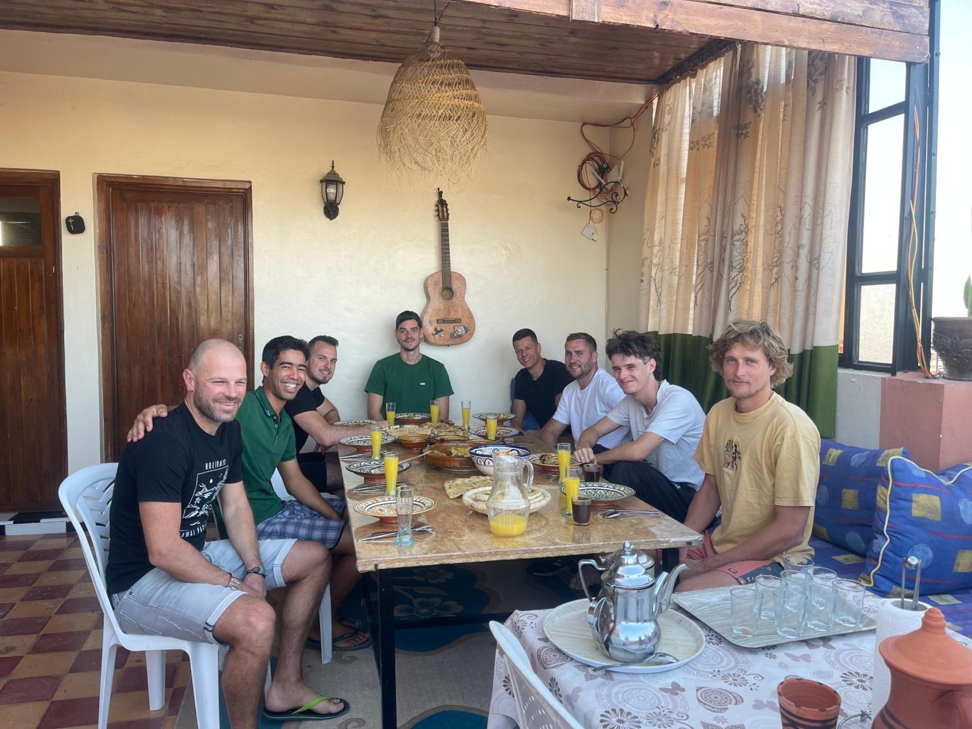 Berber Waves Surf House Hostel Tamraght Bagian luar foto