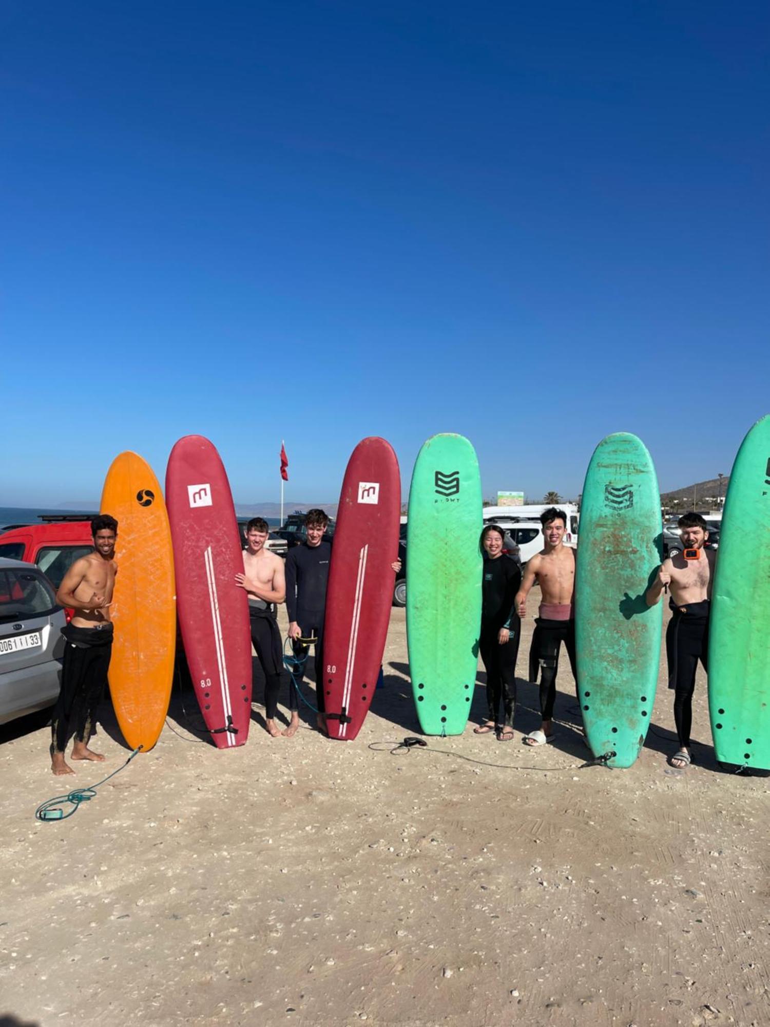 Berber Waves Surf House Hostel Tamraght Bagian luar foto